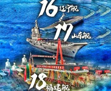 中國航母數量概覽