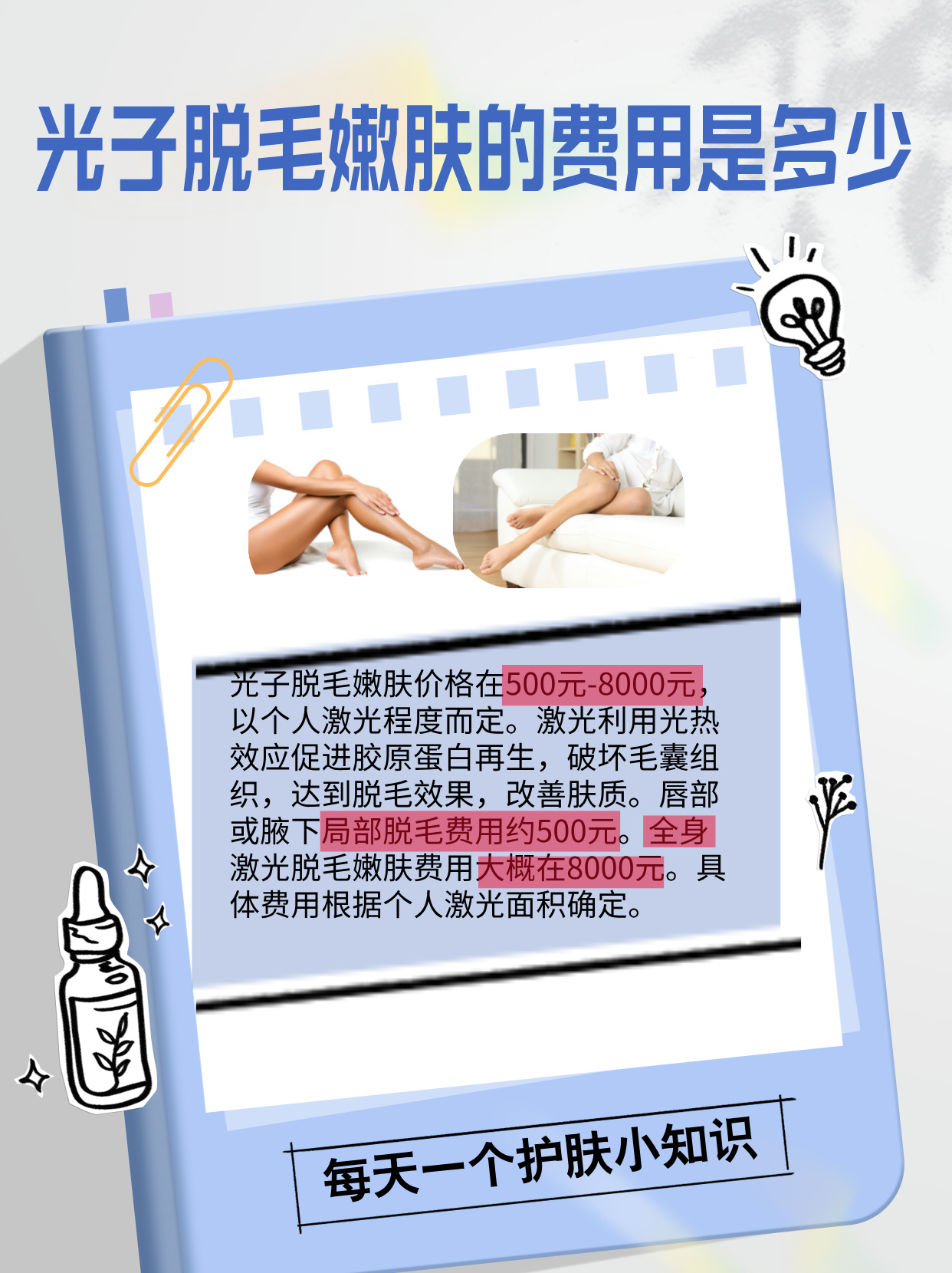 光子脫毛價格分析及費用概述，光子脫毛價格解析與費用概覽