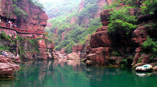 焦作云臺山一日游，探秘自然奇觀，盡享山水盛宴，焦作云臺山一日游，自然奇觀與山水盛宴的探尋之旅